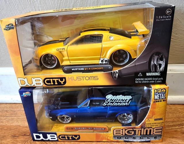 JADA TOYS DUB CITY Ford Mustang GT-R Concept Modelo Kit Aleación
