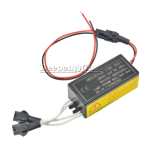 Spare Inverter Ballast for CCFL BMW Angel Eyes Halo Rings Kit 4-outputs Male