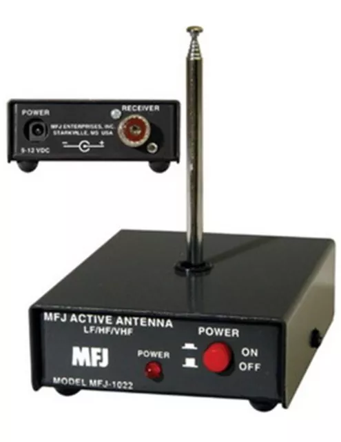 Mfj-1022 Antenna, 3-200 Mhz Active Antenna