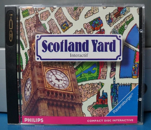 Scotland Yard (version FR) - Philips CD-i (CDI) - Très bon état