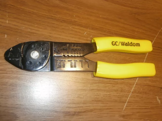 Waldom W-HT-1921 Molex .062 & .093 Crimp Tool,Wire & Bolt Cutter,Stripper,New