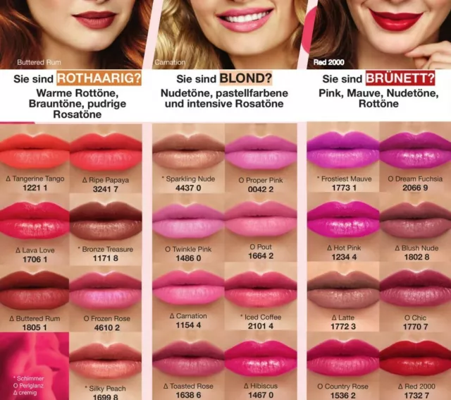 Avon True Colour Lippenstift mit selbsterneuernden Pigmenten /satte Farbe LSF 15