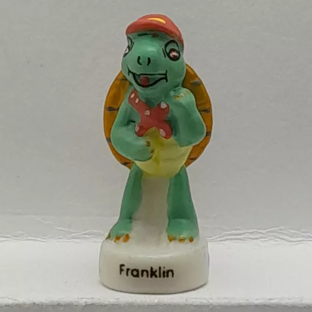 Fève mate Franklin sujet en porcelaine (88)