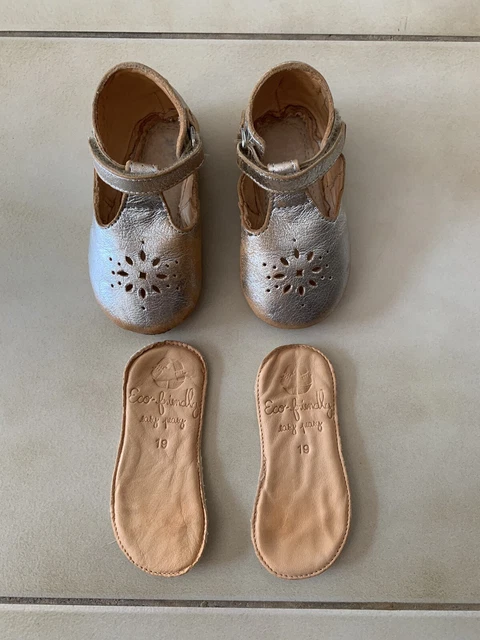 chaussures pour poupée ancienne ou autre Bébé En Cuir