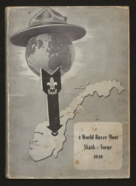 1949 - World Rover Scout Moot Jamboree - Official Souvenir Book - Skjak Norway