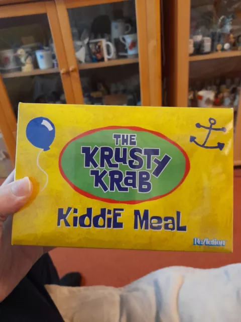 Reaction Super Spongebob Krusty Krab Mini Meal Box Set Sealed