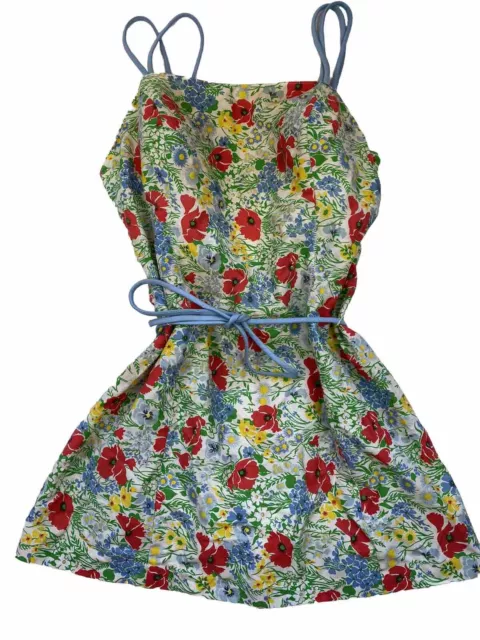 Vintage 50s 60s style Swimwear Swimsuit Dress Gabar Floral Pinup