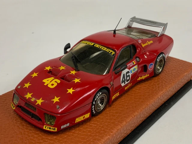 Diecast model cars Ferrari 512 BB 1/43 Brumm BB no.61 beurlys le mans 1979 - All