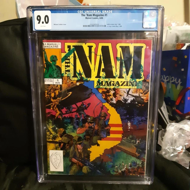 The Nam Magazine #1 Cgc 9.0