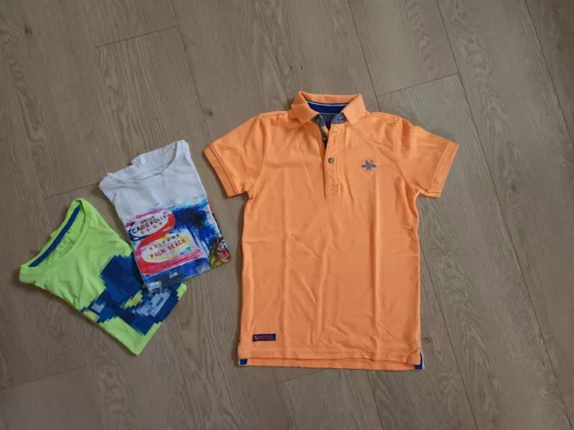 Next Boys Summer Short Sleeve 3 T-Shirts Age: 9yrs