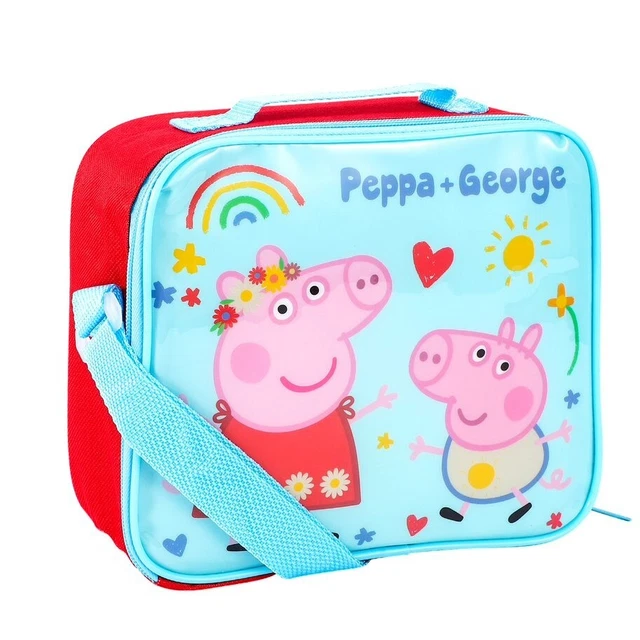 PEPPA PIG AND Insulated Lunch Bag Childrens Shoulder Strap Girls