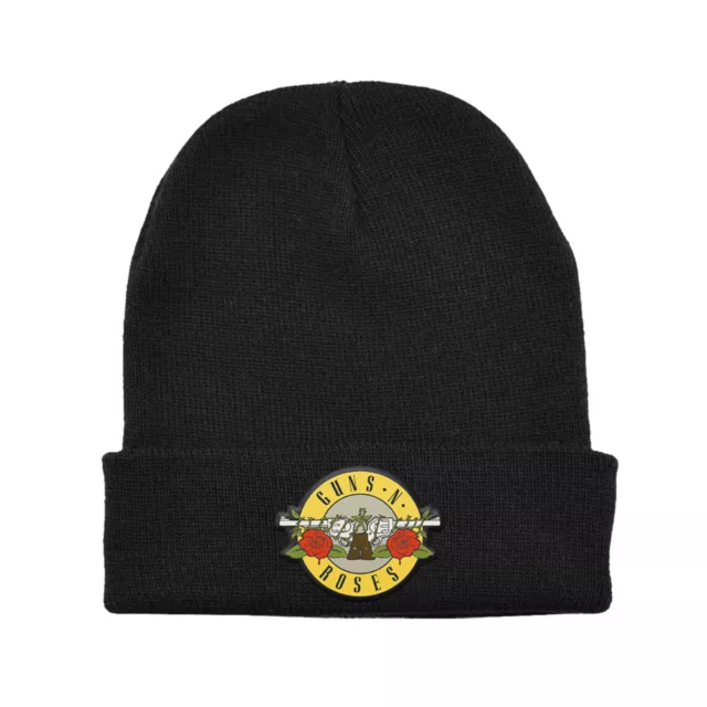 GUNS N' ROSES - Bullet Logo - Woolhat / Mütze / Beanie - Neu - GUNS N ROSES