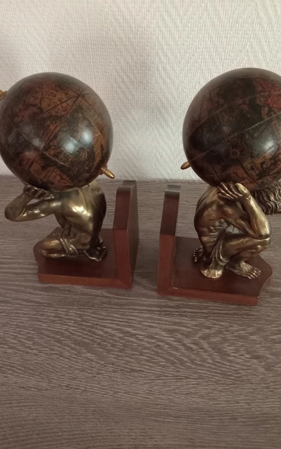 Serre livre ATLAS ( pair ) - Décoration