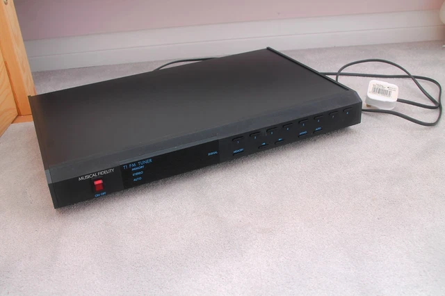 ラジオ・コンポ MUSICAL FIDELITY T1 reference FM TUNER High End Musical Fidelity T1 FM Tuner + Manual | 8 Presets