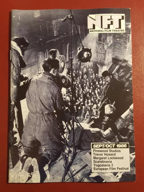 British Film Institute BFI National Film Theatre Sept/Oct 1986 Magazine #B1269