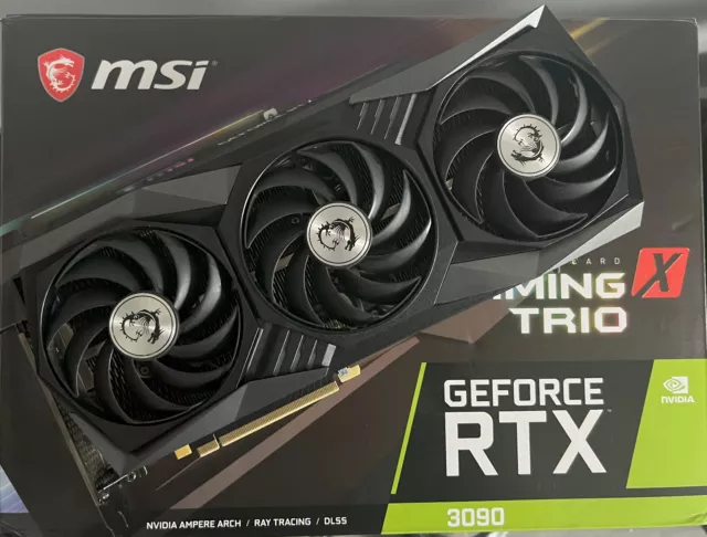 MSI Nvidia GeForce RTX 3090 Gaming X Trio 24GB Video Card GDDR6X