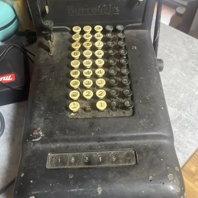 Vintage Burroughs Adding Machine parts