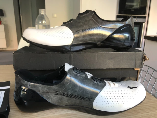 Specialized S-Works 6 Road Schuhe 44 Weiß/Schwarz/Grau