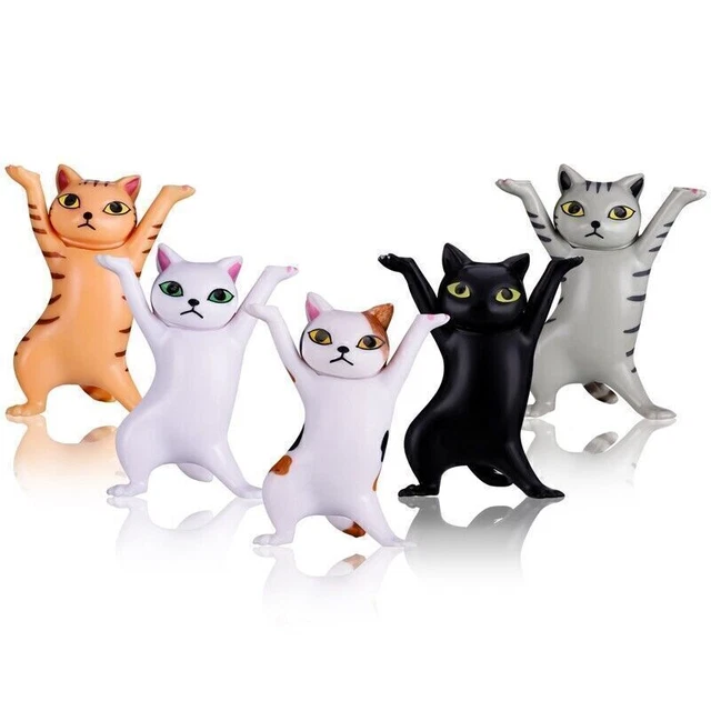 5x Katze Für Airpods Pro Halterung Figur Ornamente Regal Dekofigure Stifthalter