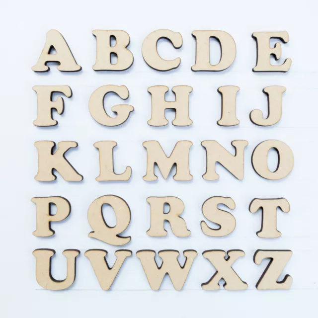 WOODEN LETTERS & NUMBERS IN COOPER BLACK FONT & SIZES 2-3-4-5-6-7-8 AND 10cm 2