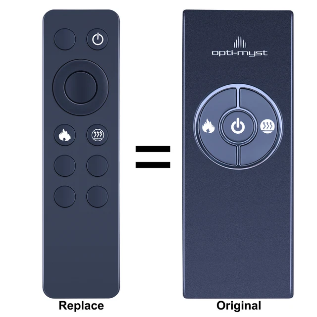 FOR DIMPLEX OPTIMYST Fire Replace Remote Control Electric Fires 3