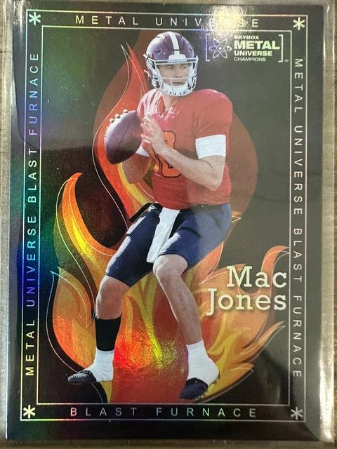 2021 Upper Deck Skybox Metal Universe - Mac Jones #BF-13 Blast Furnace 🔥
