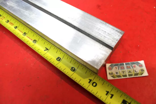 2 Pieces 1" X 1-1/4" ALUMINUM 6061 FLAT BAR 10" long T6511 SOLID Extruded Stock