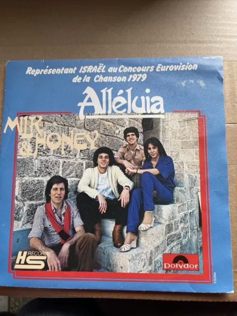 Milk & Honey - Alleluia 1979 Eurovision Israel Single