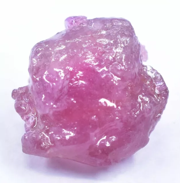 27.95 Ct Untreated Facet Red Ruby Burmese Rare 100% Natural Rough Certified