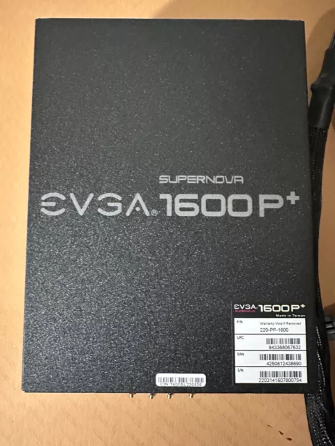 EVGA Supernova 1600 P2 80+ Platinum 1600W Fully Modular PSU Power Supply