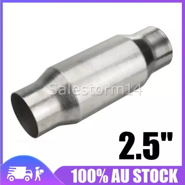 2.5'' inch 400 Cell Catalytic Converter 430 Stainless Steel Body Cat High Flow