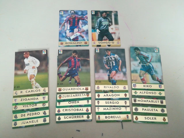 Las Fichas de la Liga (Mundicromo