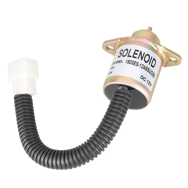 1503ES-12A5UC5S 3WIRE FUEL Shut Off Solenoid Valve Shutdown For Giant ...