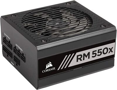 CORSAIR RM 550x PC-Alimentatore 80 PLUS Oro, 550 Watt, UE