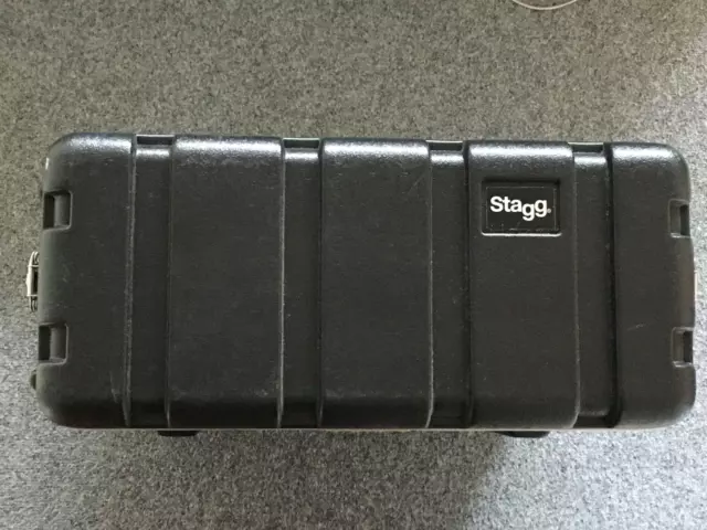 Stagg Lightweight Molded ABS Case for 4-Unit Rack - ABS-4U