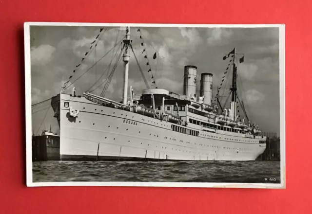 Foto AK SCHIFFE um 1937 Ozeandampfer Dampfer OCEANA  ( 48667