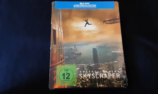 Skyscraper -- Blu-ray Steelbook -- NEU OVP -- Dwayne Johnson