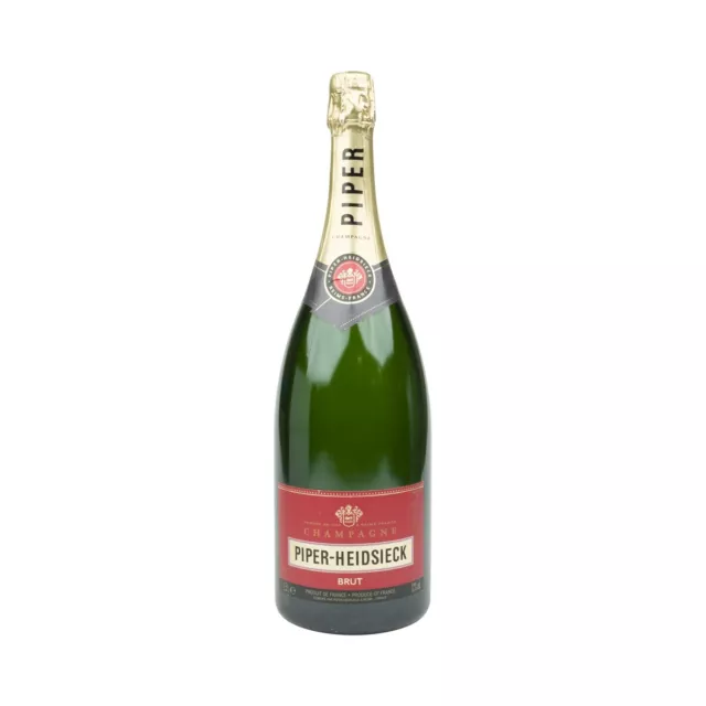 1,5l Piper-Heidsieck Champagner Showflasche LEER Neu Deko Display Dummie Dummy