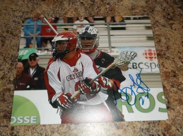 GARY GAIT SIGNED 8x10 MATTE PHOTO COLORADO MAMMOTH VICTORIA SHAMROCKS CANADA (b)