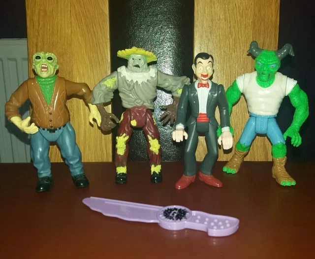 GOOSEBUMPS FULL SET Of Toy Figures Including Slappy/Ventriloquist dummy