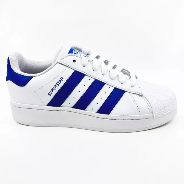 Adidas Originals Superstar XLG Cloud White Blue Mens Sneakers IF8068