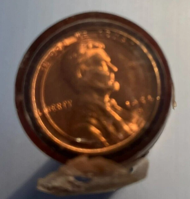 1 Tube 1954-S Lincoln Wheat Pennies The Tube Is Sealed*Who Knows Whats In There 2