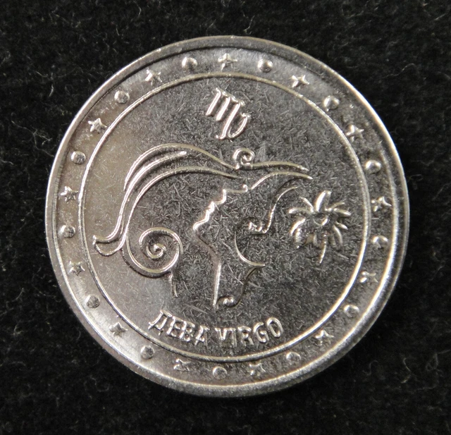 TRANSNISTRIA Transdniestria Coin 1 Ruble 2016 UNC, Constellation - Virgo