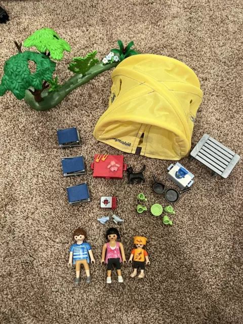 PLAYMOBIL Camp Site Summer Fun 5432 Huge Playset Camping Toys Boys