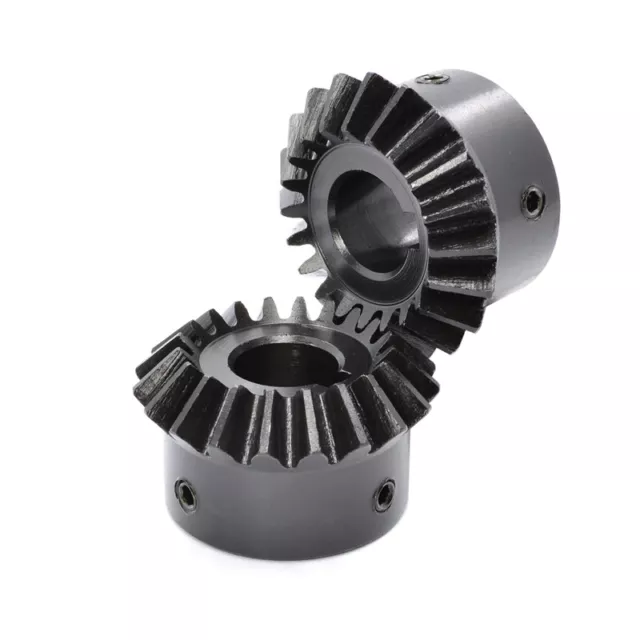 Straight Bevel Gear 1:1 Ratio 1 1.5 2 Mod 20-30T Transmission Gear 45# Steel