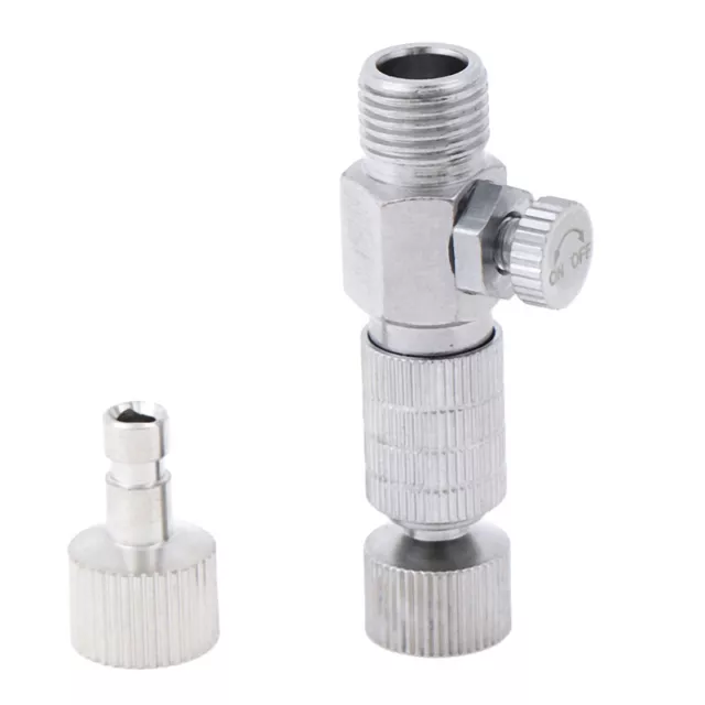 Airbrush Quick Release Coupling Disconnect Adapter 1/8" Plug Fitting ParA'YH