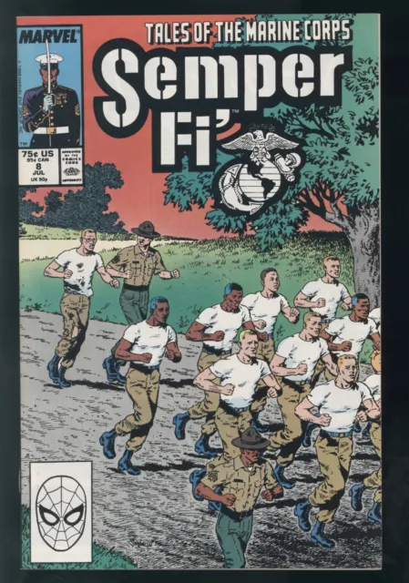 Semper Fi 8 NM Tales of the Marine Corps Marvel Comics 1989