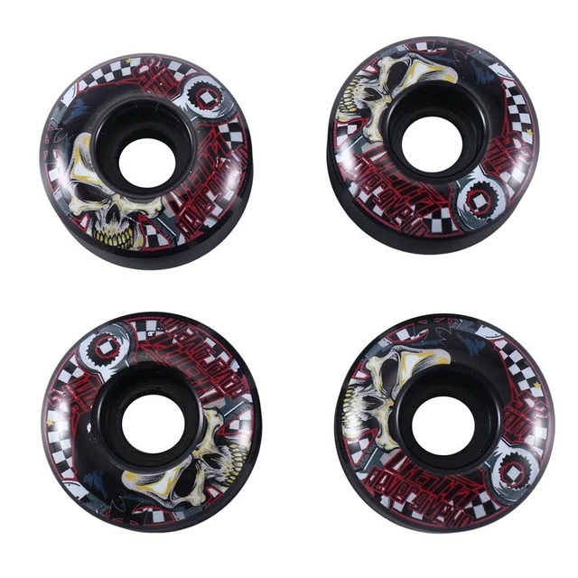 4Pcs Cruiser Skateboard Wheels PU Skateboard Wheels Longboard Skateboard Re D1O8
