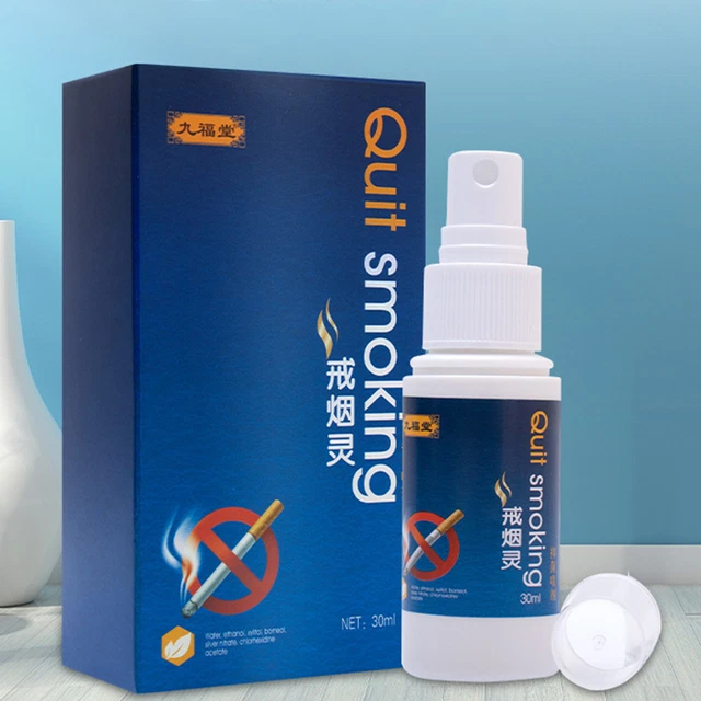 30 ml Ayuda para dejar de fumar Sustitutos seguros para fumar Hombre para dejar de fumar Ayuda para dejar de fumar Spray suave