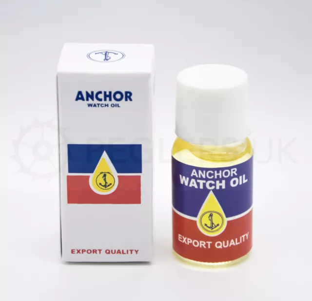 Anchor Watch Oil Bottle of 10ml Superfine for Wrist Watches Repair Too